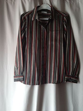 Chemise à rayures fashion private company neuf