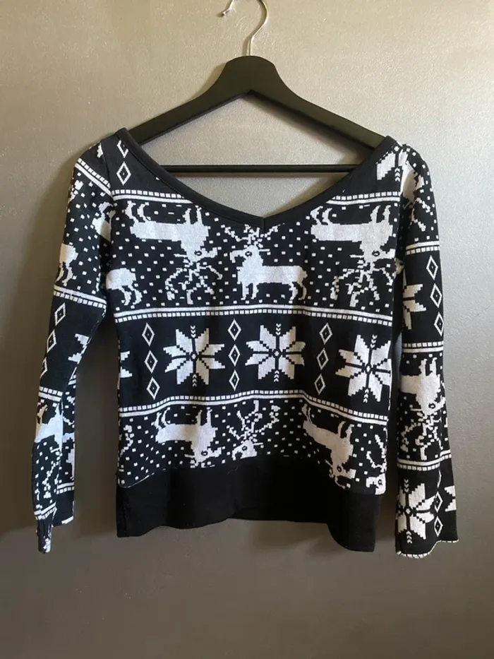 Pull Noel vintage