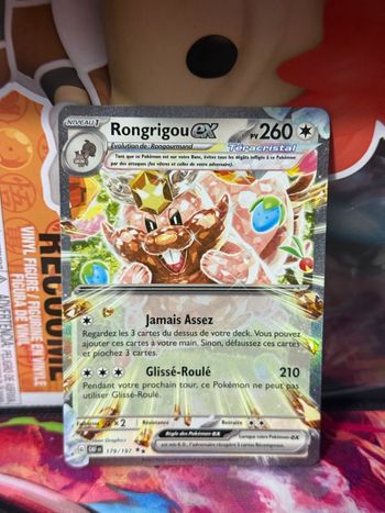 Pokémon Rongrigou EX 179/197 Flammes obsidiennes - EV.03
