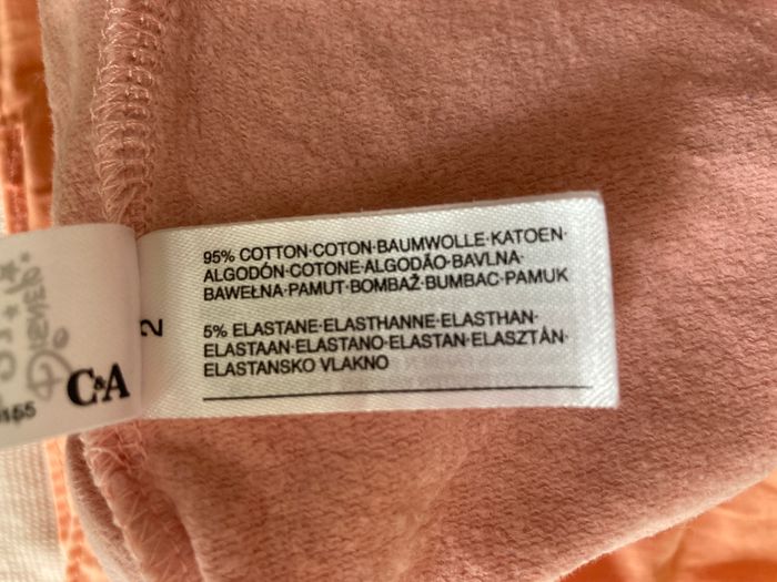 legging molletonné rose à pois blanc bébé 3/6 mois - photo numéro 6