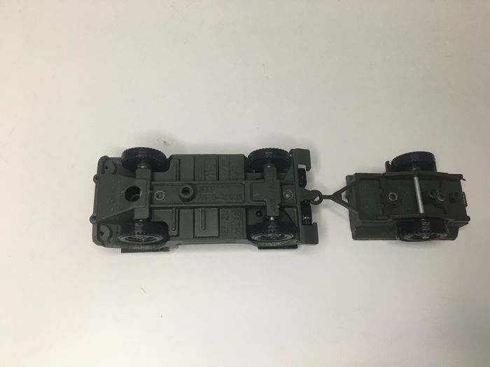 Jeep auto union avec remorque Solido - photo numéro 4