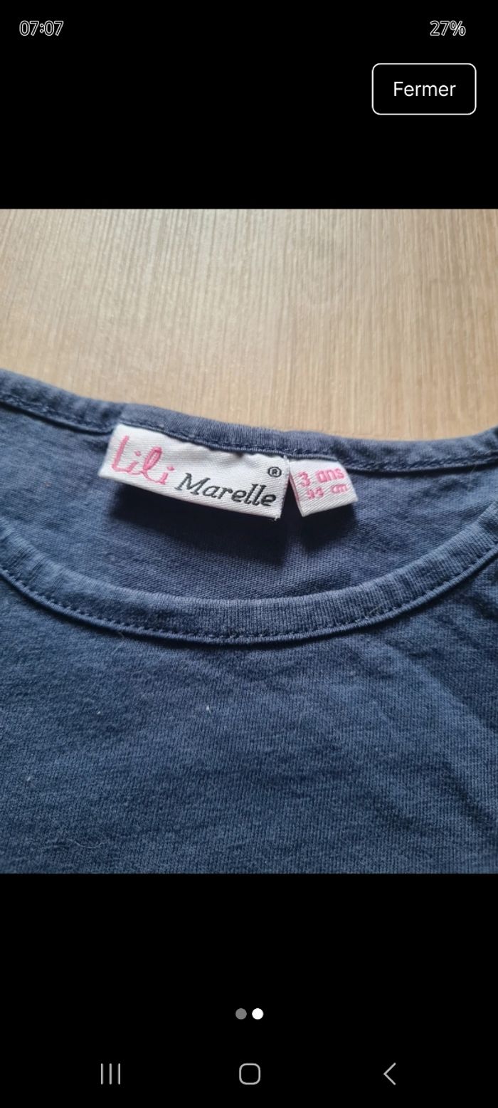Tee shirt 3 ans - photo numéro 2