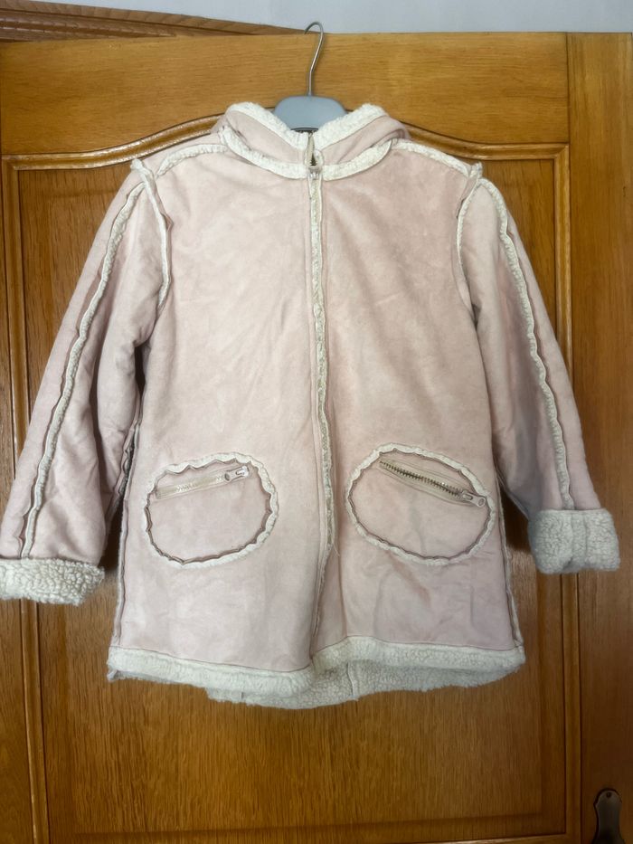 Manteau  en daim fille
