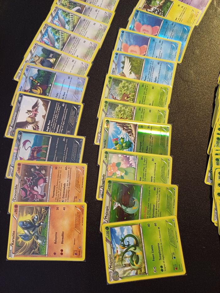 Lot de cartes Pokémon - Bloc Noir et Blanc - photo numéro 2