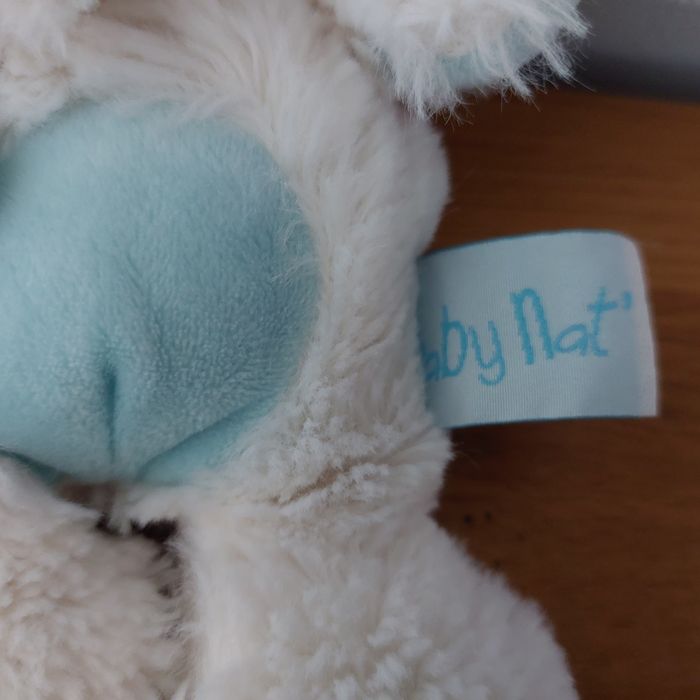 Doudou Lapin mouchoir - Baby Nat - photo numéro 4