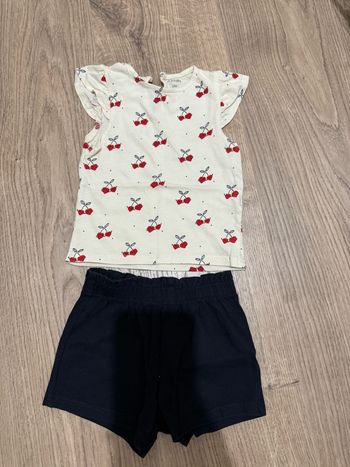 Ensemble short et haut