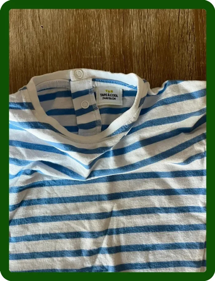 Tee-shirt marinière - photo numéro 2