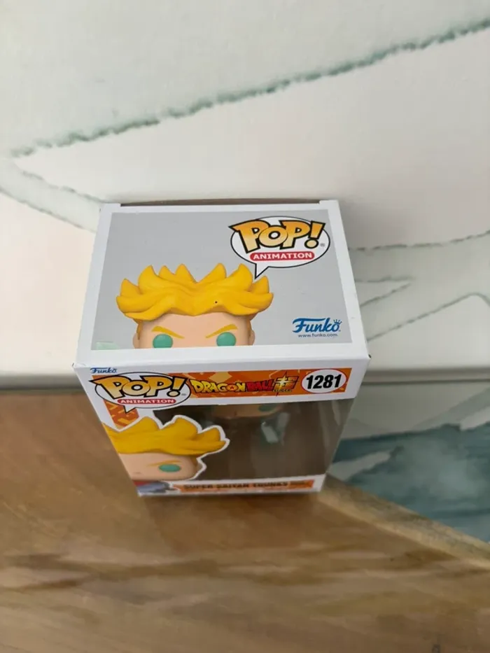 Figurine funko pop DBZ Super Saiyan Trunks 1281 - photo numéro 3