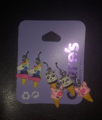 Boucles d’oreilles »Claire’s »fantaisies