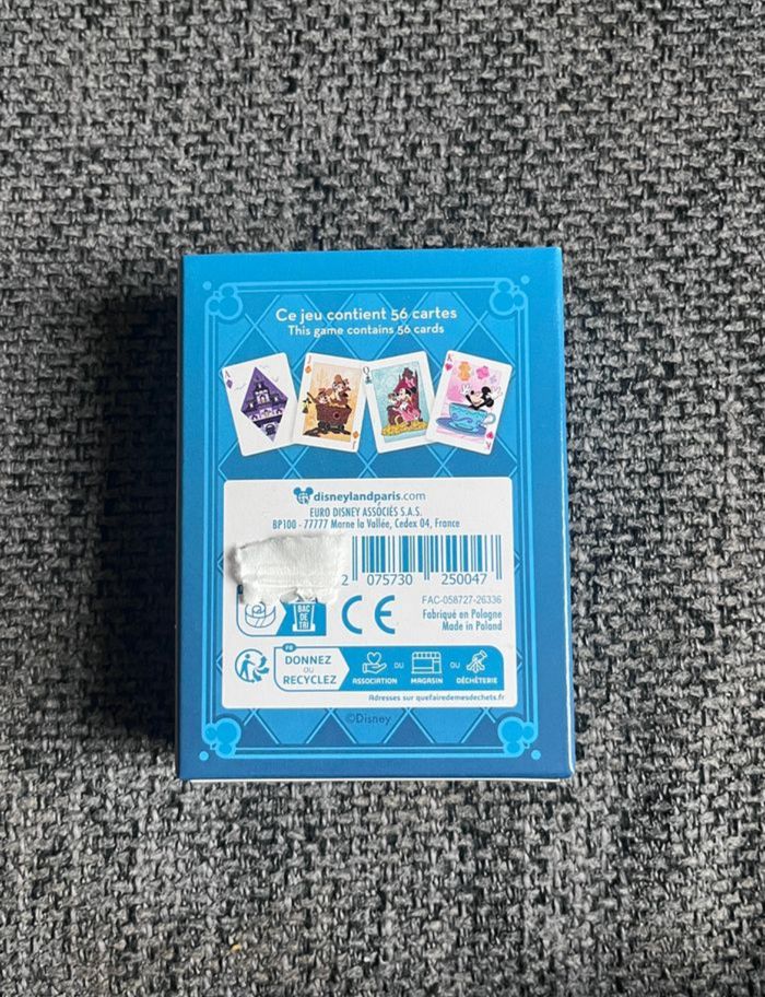 Jeu de cartes - Disneyland Paris 2026 - photo numéro 2