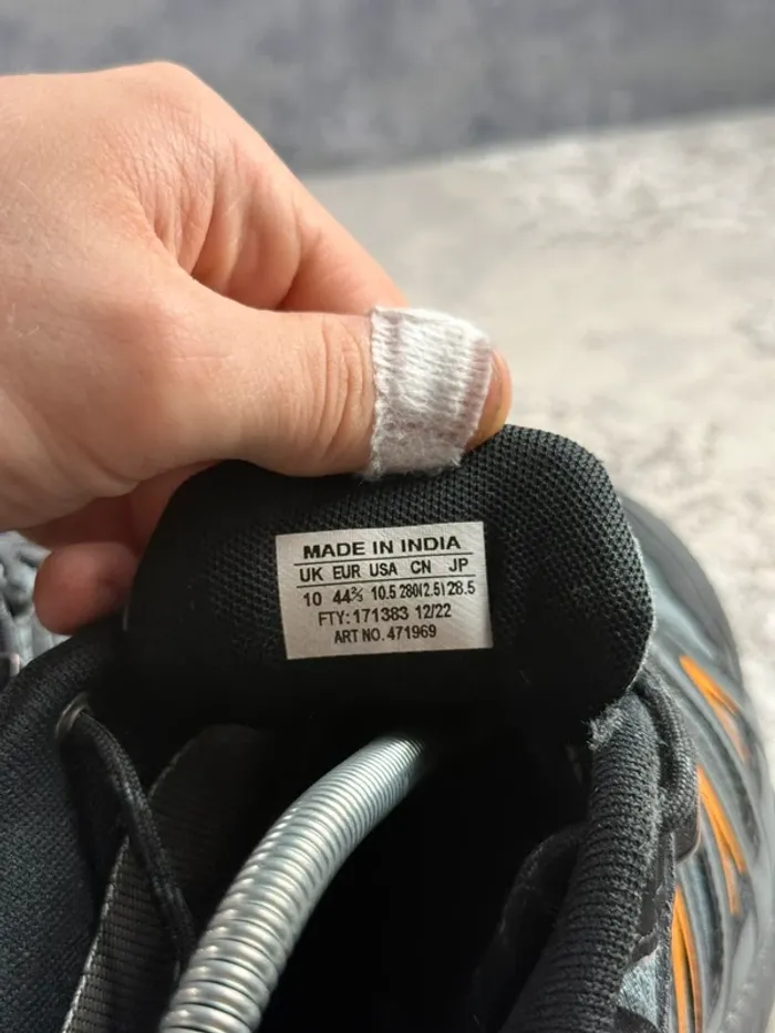 Salomon X Ultra Pioneer Gore-Tex - Black & Blue & Orange - photo numéro 8