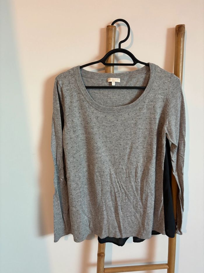 Pull Gris/Noir