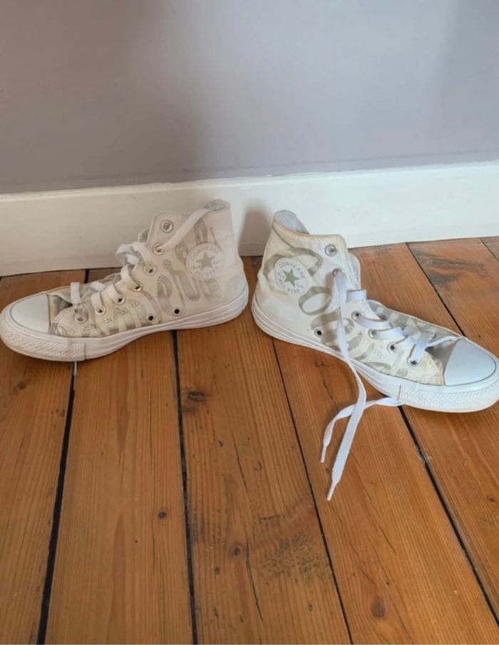 Converse blanche - photo numéro 2