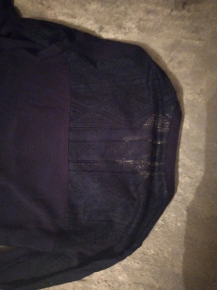 Tunique bleu marine mi longue - photo numéro 6