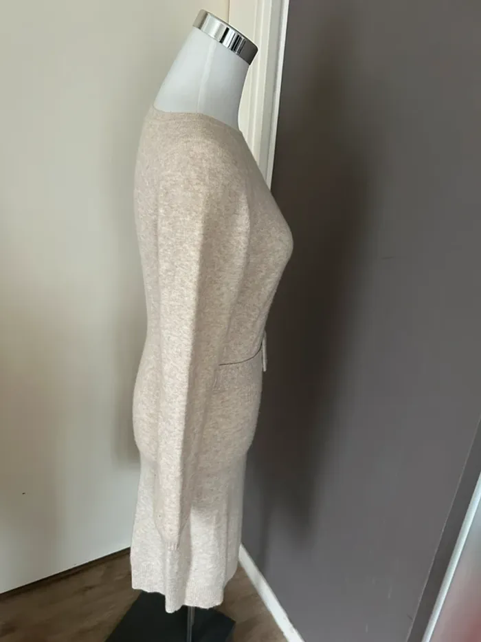 Morgan robe pull beige, crème femme, taille M/38 - photo numéro 6