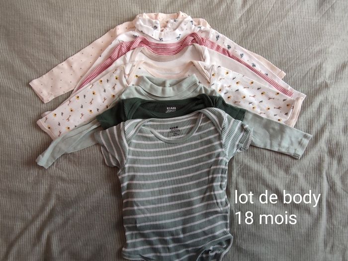 Lot de bodies