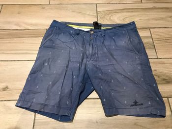 Short bleu longboard