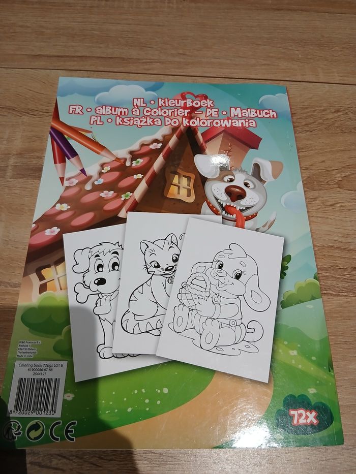 Colouring book animaux cahier de coloriage - photo numéro 2