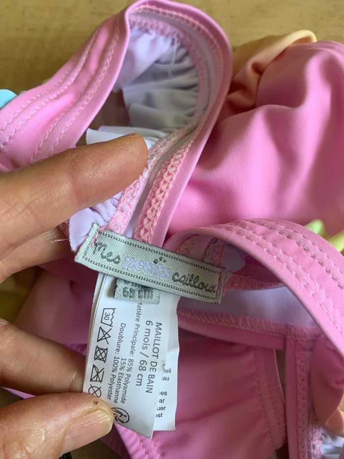 Maillot 1 pièce bébé Anti UV 40+ | mes petits cailloux - photo numéro 7