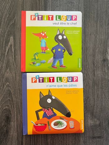 Lot de deux livre p’tit loup 