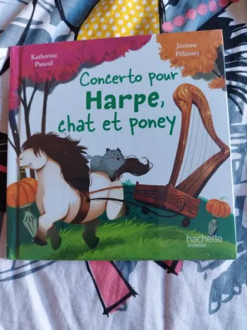 🔴Concerto pour Harpe ,chat et poney