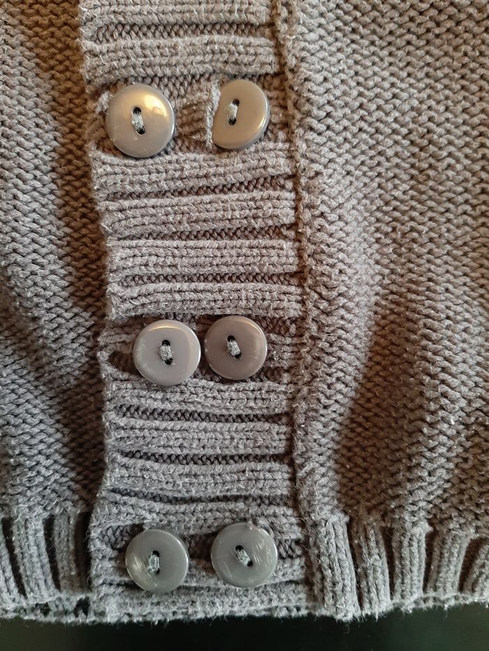 Gilet grosses mailles - photo numéro 2