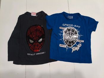 2 t-shirt spider-man