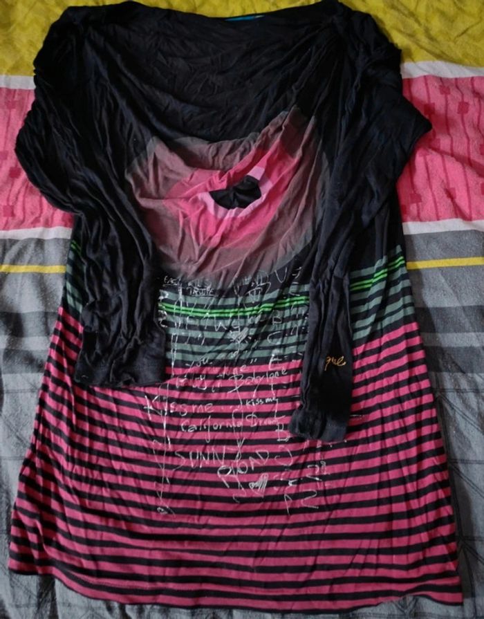t-shirt manches longues taille 38