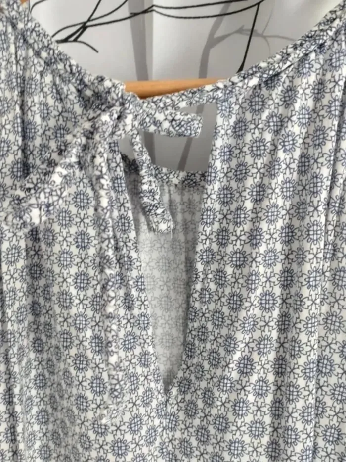 Robe femme été motifs bleus Kiabi taille 36 - photo numéro 6