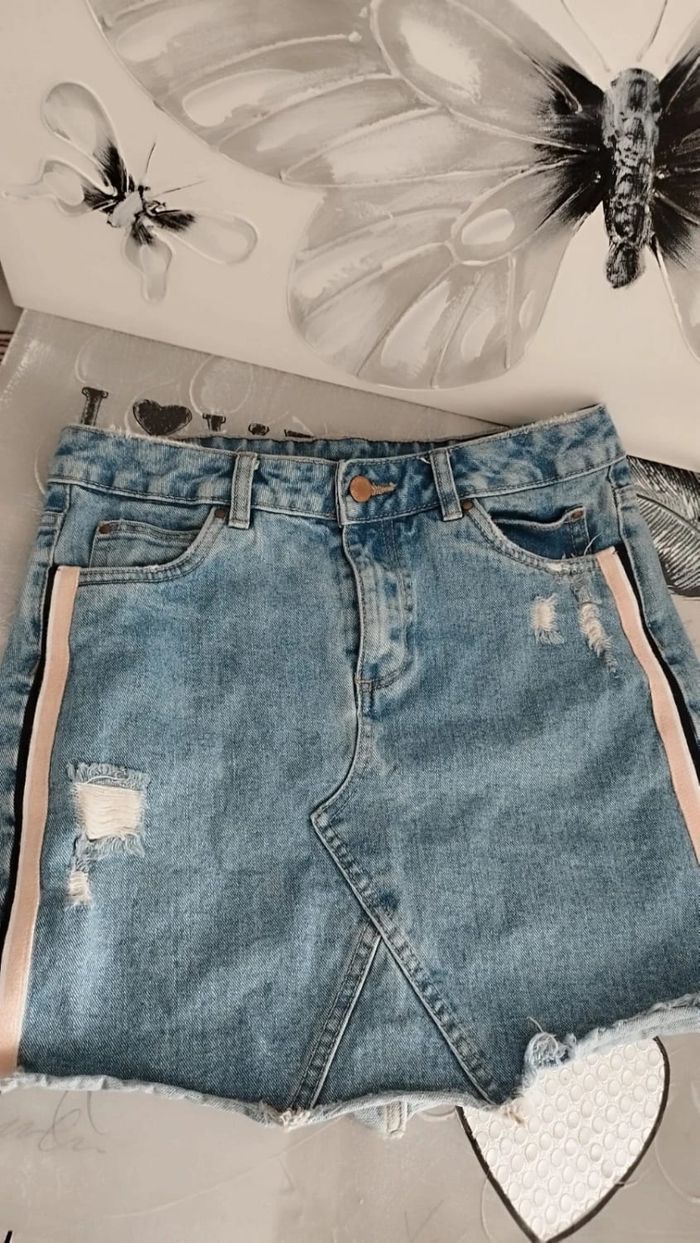 Jupe en jeans