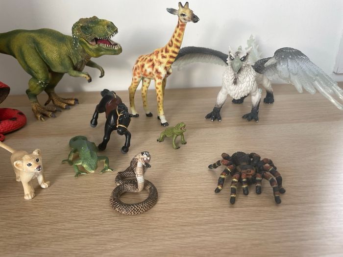 Lot 1: lot de figurines animaux Schleich, Papo et autres - photo numéro 3