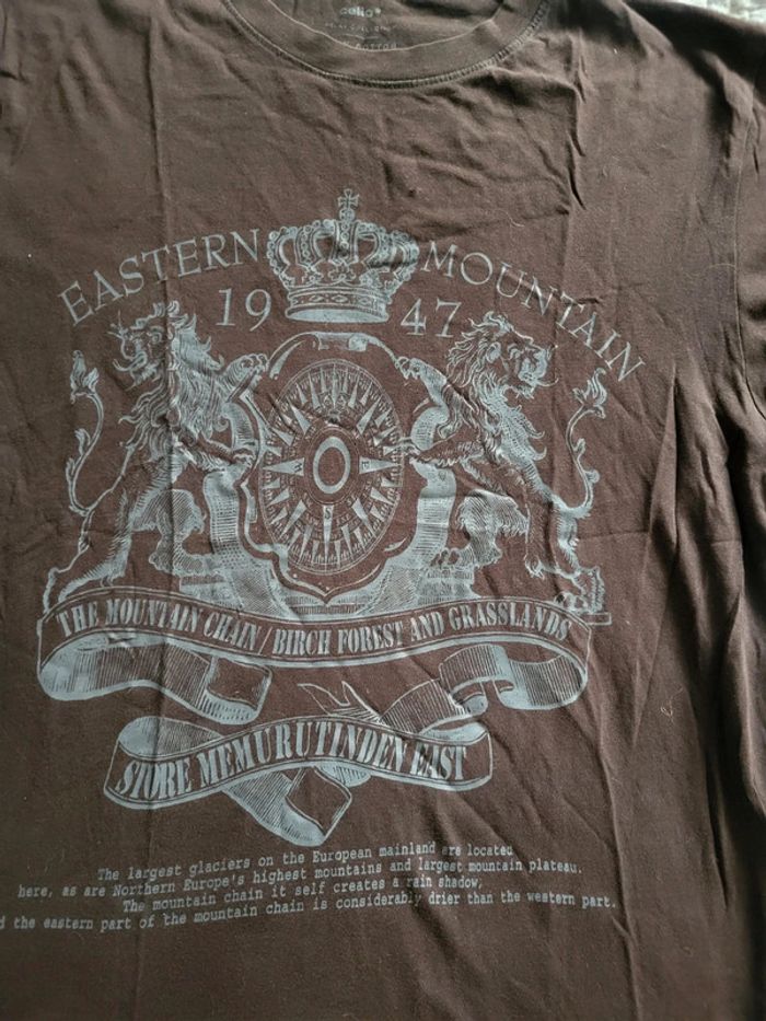 Tee shirt marron celio - photo numéro 2