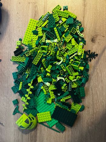 Lot LEGO Vrac Vert & Végétation - 378g