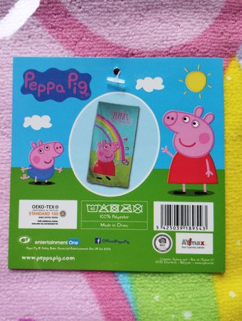 Peppa Pig : Serviette de bain Polyester 70x140cm