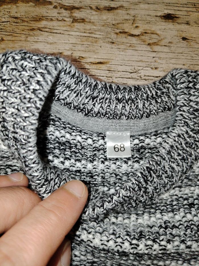 Joli pull garçon 6 mois 68 cm - photo numéro 3
