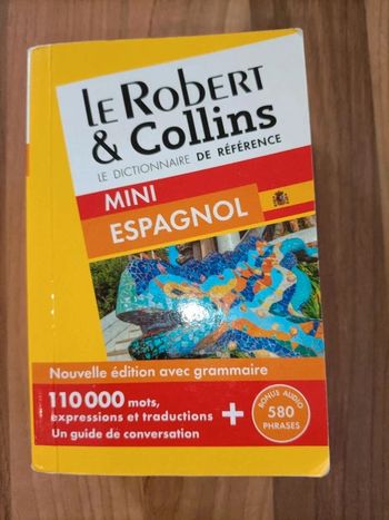 Mini dictionnaire espagnol le Robert&collins