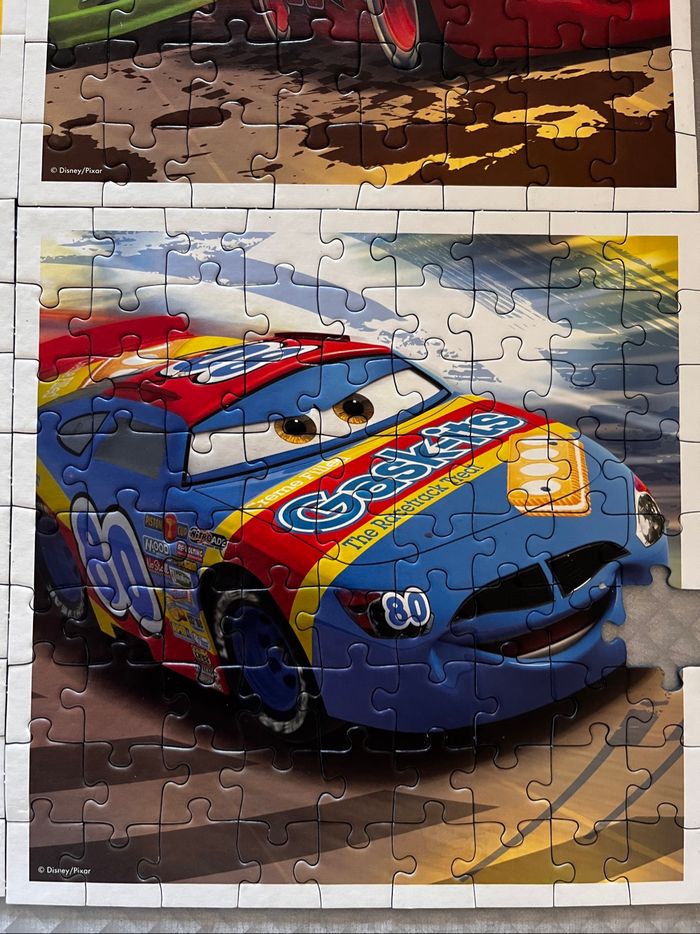 Lot de 4 puzzle cars - photo numéro 5
