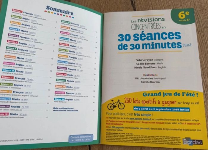 Les révisions concentrées 6e vers 5e Bordas neuf - photo numéro 2