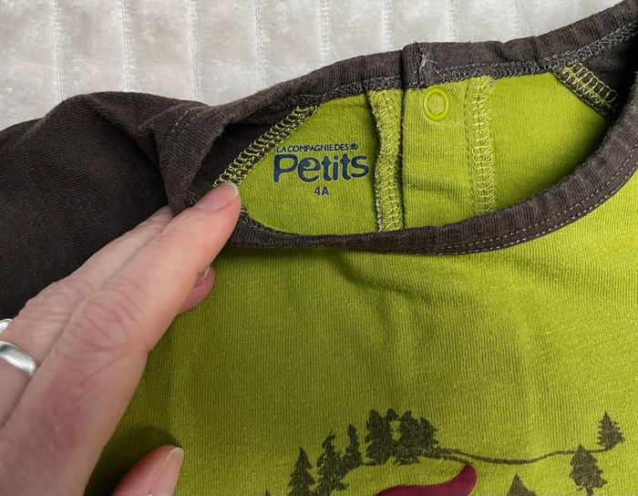 Tee-shirt garçon, 4 ans manches longues - photo numéro 2