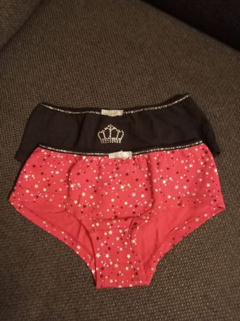 Lot de 2 culottes à nœuds