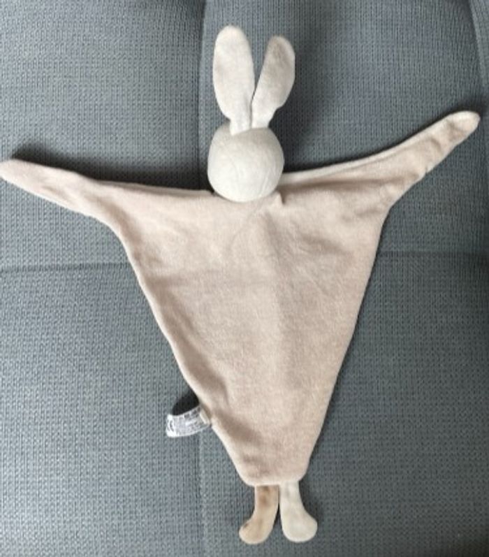 Peluche Doudou lapin Made in France Neuf - photo numéro 2