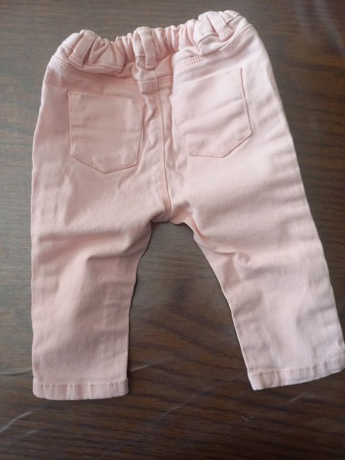 Jeans rose tex 6mois - photo numéro 2