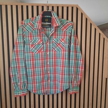 Chemise a carreaux multicolore Bizzbee T S