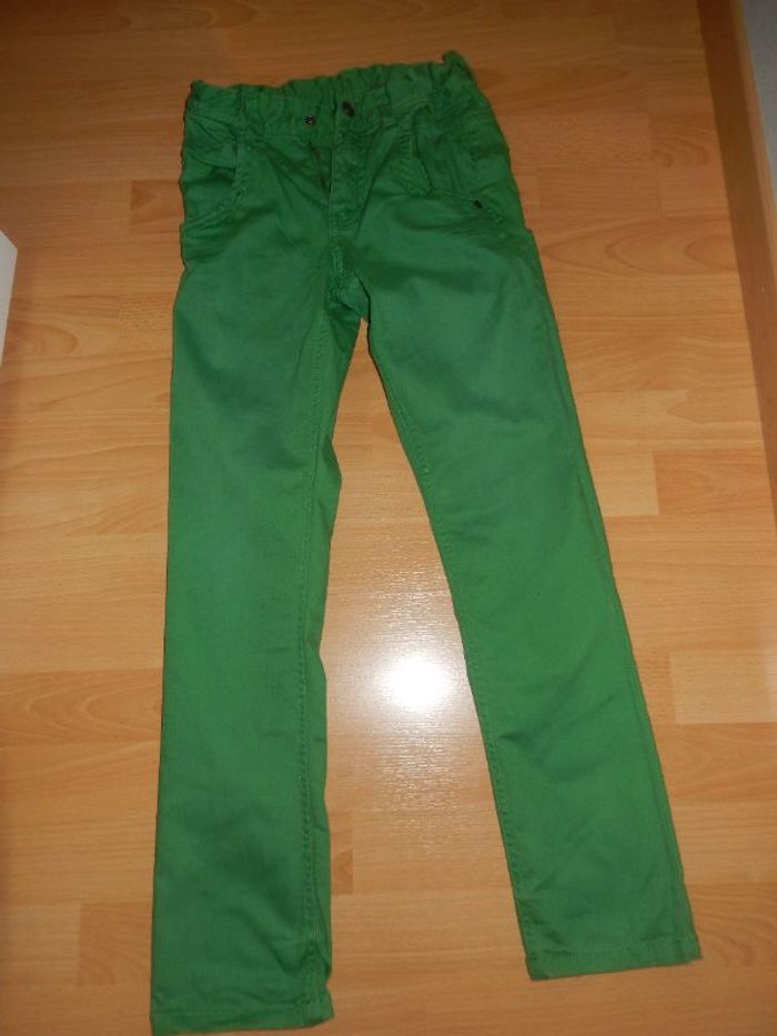 Pantalon xl 10 11 ans benetton - photo numéro 3