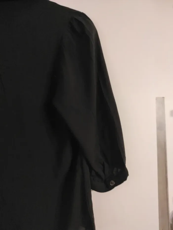 Chemise noire Terranova taille S - photo numéro 4