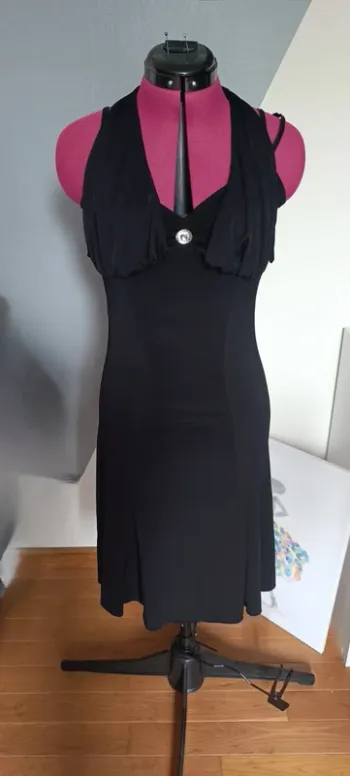 Robe noire style Marilyn