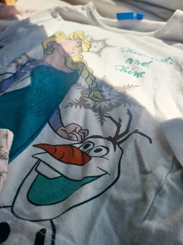 Pyjama elsa reine des neiges 4 ans - photo numéro 6