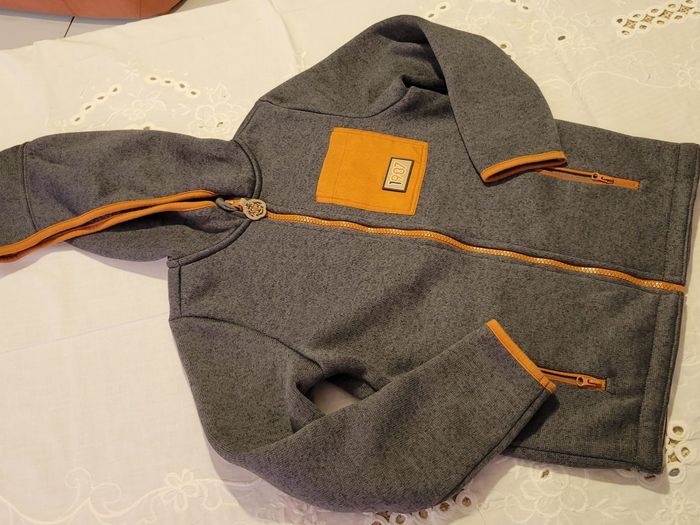 ​🧥 Veste zippée Sergent Major - 9 ans - Doublée Polaire - photo numéro 7