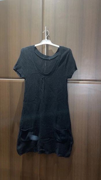 Robe noir coton taille 36