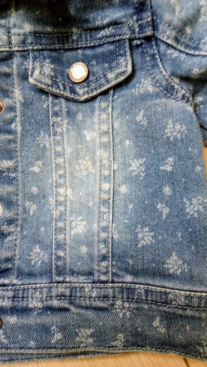 Veste en jean fille 👧 - photo numéro 3